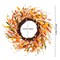 Kitcheniva 20&#x22; Artificial Fall Leave Wreath Thanksgiving Decoration